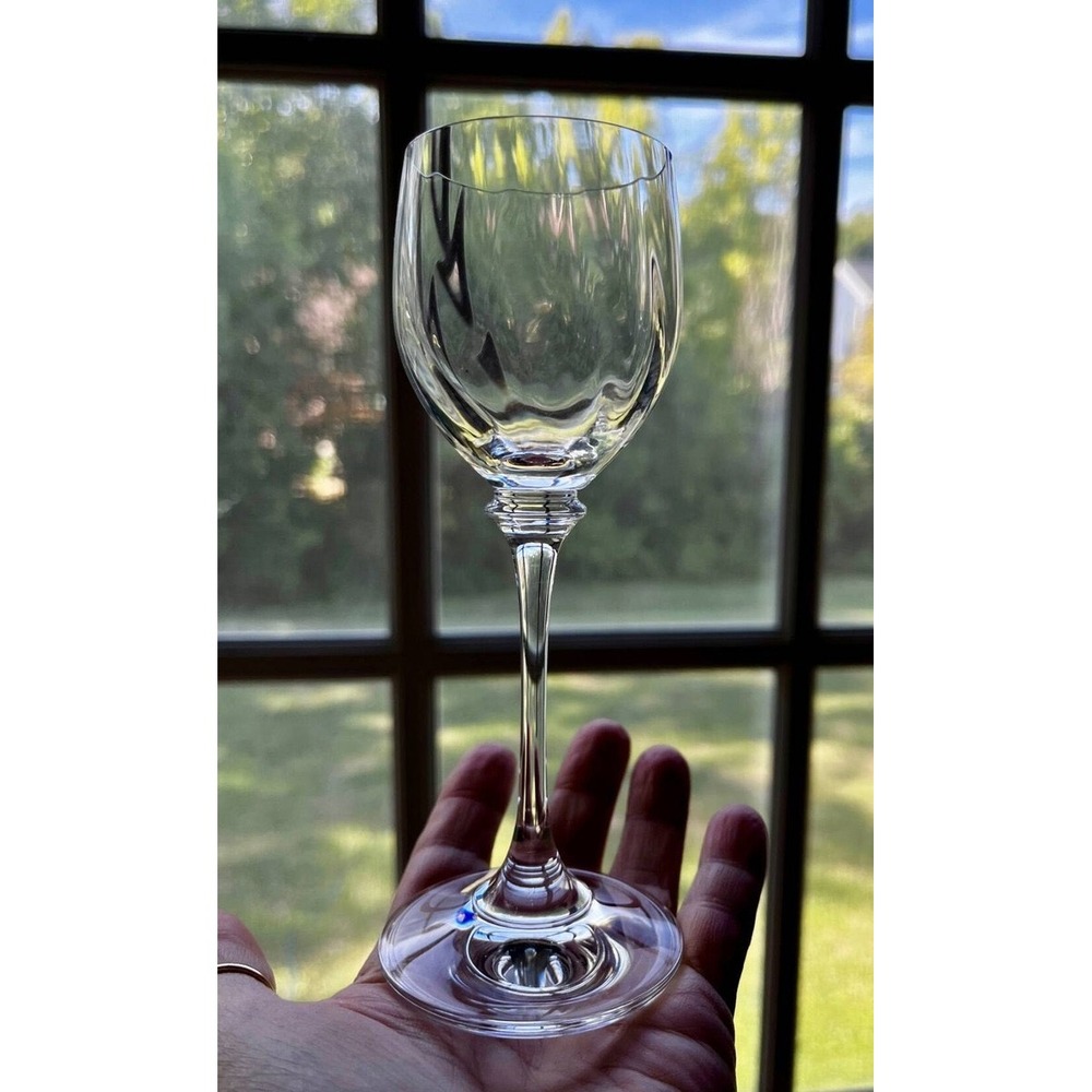 Mikasa Stephanie Cordial Glasses Set of 4 Crystal Sherry Liqueur Stems 6"